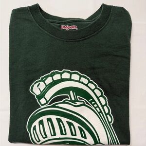 Jansport Dark Green Michigan State Spartans Graphic Short Sleeve Tee